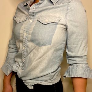 Denim Button Down Shirt